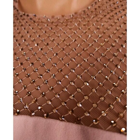 Stella McCartney Alysha Crystal-Embellished Jumpsuit 38 US 2 XS Rose $3200 - Picture 5 of 16